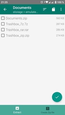 Топ-6 лучших архиваторов для Android