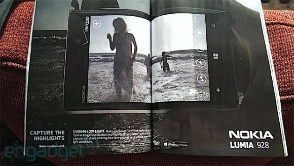Nokia Lumia 928 уже рекламируется в журналах