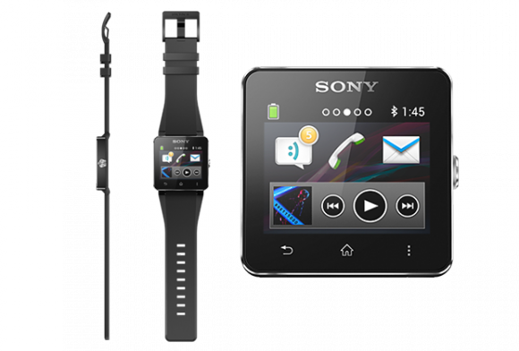 Sony представила свои новые умные часы SmartWatch 2