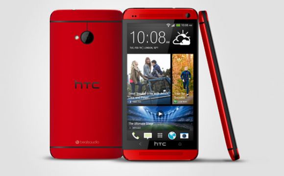 HTC представила красную версию своего флагмана One