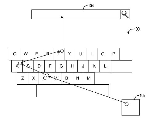 Ввод текста с помощью движений глаз запатентован компанией Microsoft