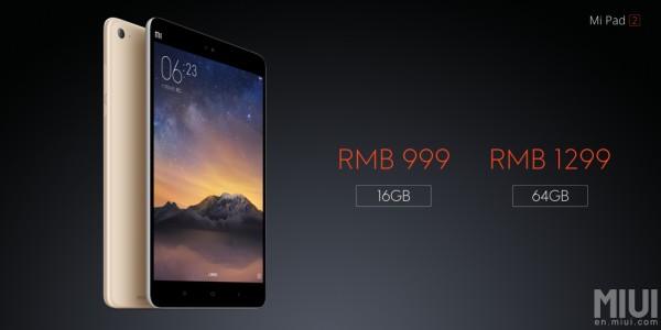 Xiaomi официально представила смартфон Redmi Note 3 и планшет Mi Pad 2