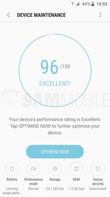 Как выглядит TouchWiz от Samsung на базе Android 7.0 Nougat