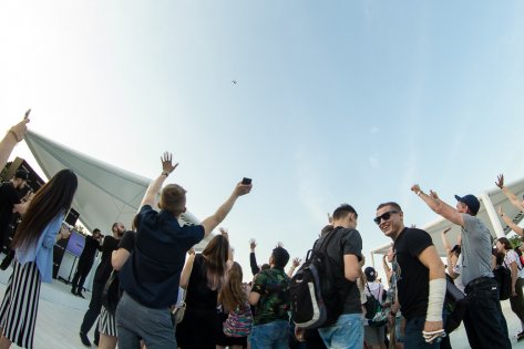 В Парке Горького открылся Samsung Galaxy Studio