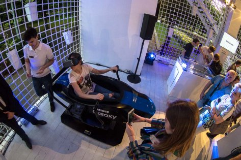 В Парке Горького открылся Samsung Galaxy Studio