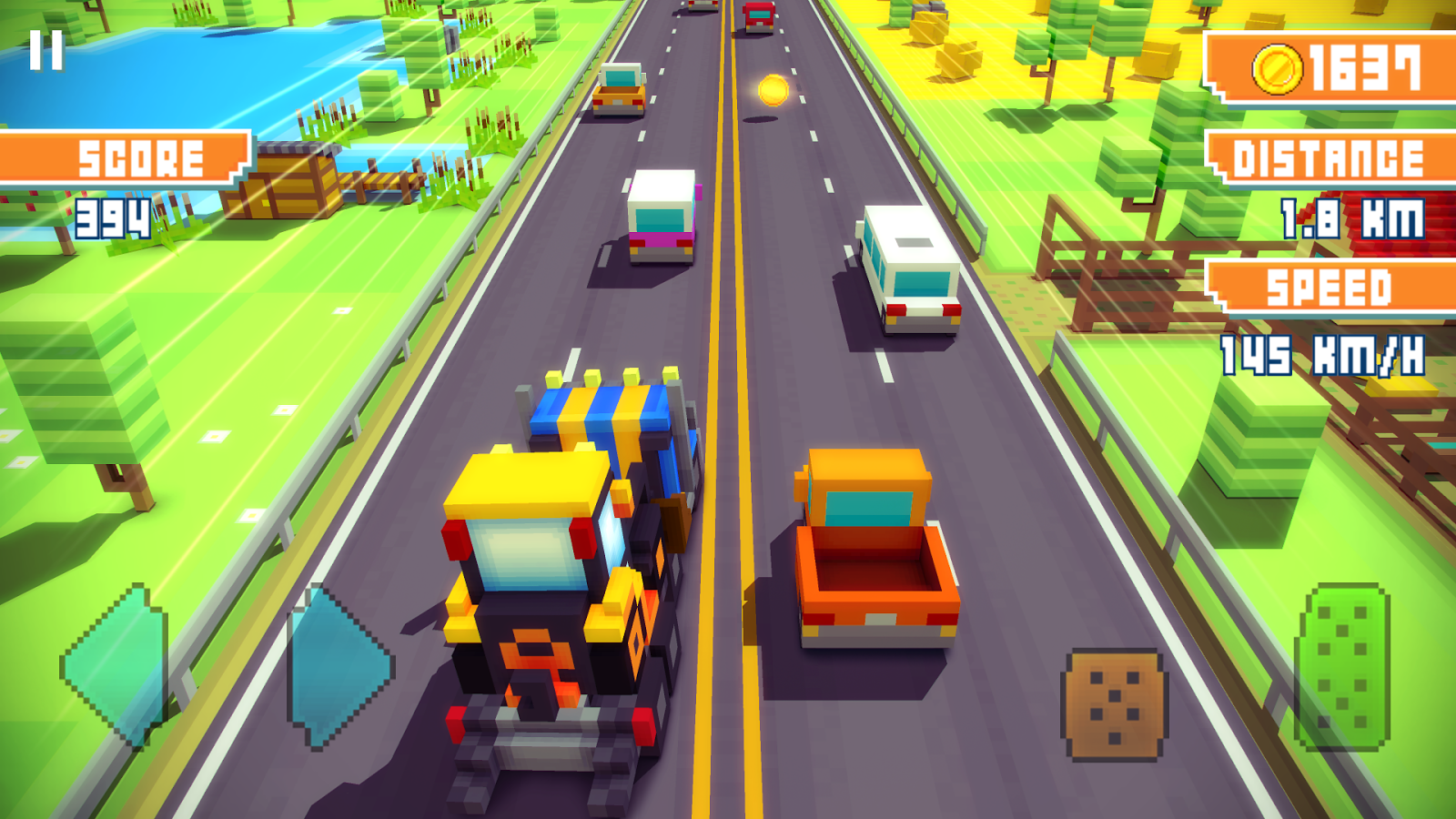 Blocky Highway 1.2.7. Скриншот 16
