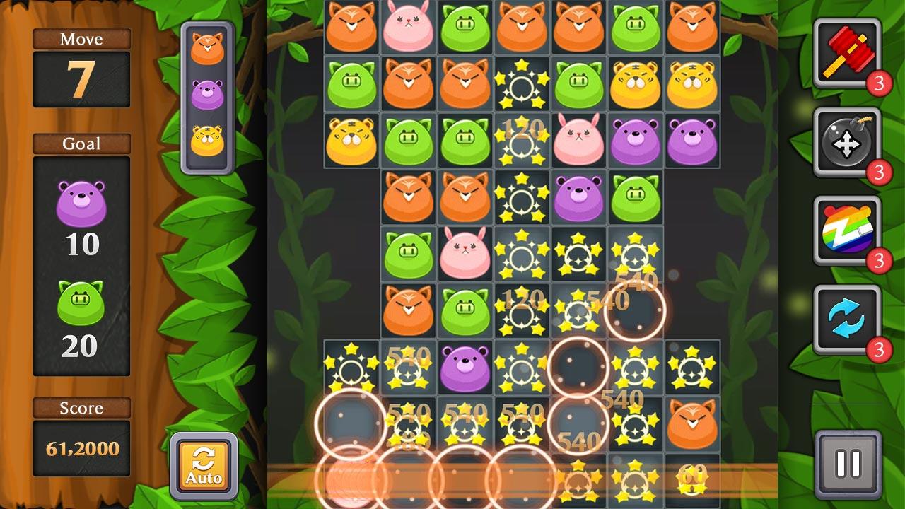 Jungle Match Puzzle 1.4.4. Скриншот 23