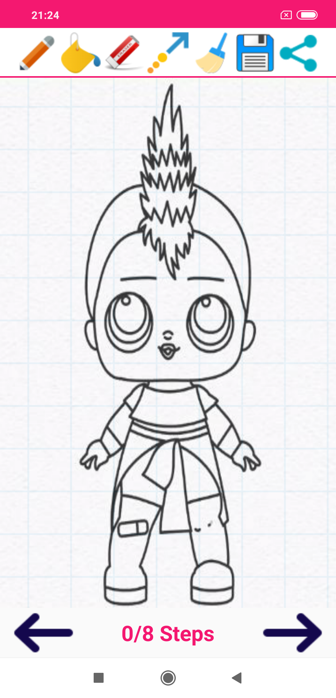 Draw Surprise Dolls 1.2.2. Скриншот 2