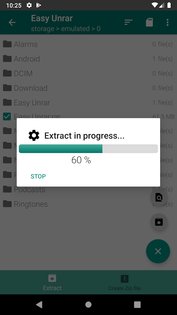 Easy Unrar 4.7. Скриншот 3