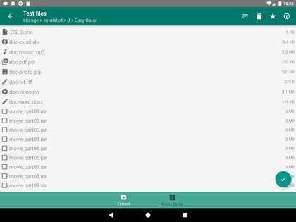 Easy Unrar 4.7. Скриншот 12