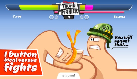 Thumb Fighter 1.6.30. Скриншот 8
