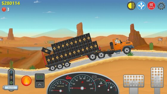 Trucker Real Wheels 4.13.9. Скриншот 4