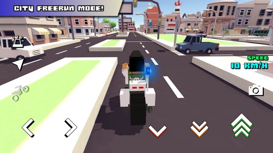 Blocky Moto Racing 1.49. Скриншот 4