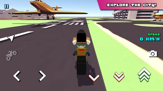 Blocky Moto Racing 1.49. Скриншот 7