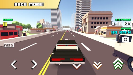Blocky Car Racer 1.46. Скриншот 2
