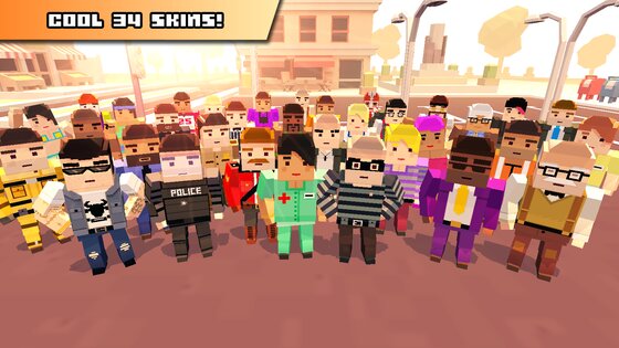 Blocky Car Racer 1.46. Скриншот 11