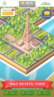 Idle Landmark Tycoon 1.47. Скриншот 3