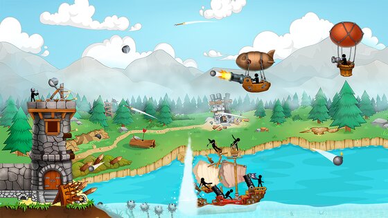 Катапульта – атака пиратов 1.9.0. Скриншот 5