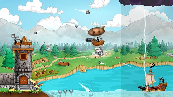 Катапульта – атака пиратов 1.9.0. Скриншот 7