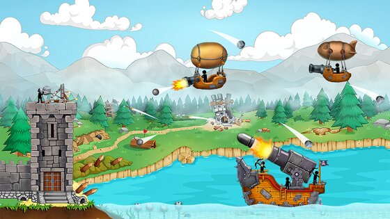 Катапульта – атака пиратов 1.9.0. Скриншот 11