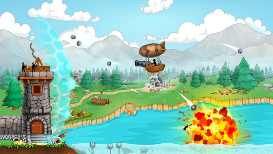 Катапульта – атака пиратов 1.9.0. Скриншот 17