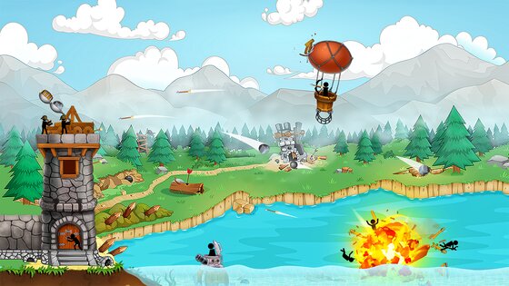 Катапульта – атака пиратов 1.9.0. Скриншот 20