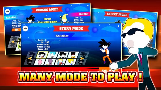 Stick Hero Fight 4.5. Скриншот 5