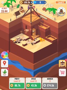 Idle Digging Tycoon 1.7.7. Скриншот 7