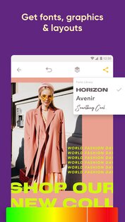 GoDaddy Studio – добавить текст на фото 9.7.0. Скриншот 6