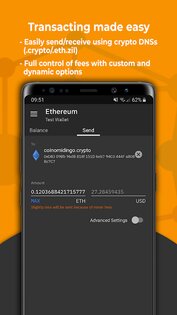 Coinomi 1.65.5. Скриншот 5
