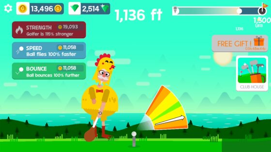 Golf Orbit 1.41. Скриншот 4