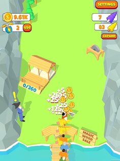 Idle Lumberjack 3D 2.4.7. Скриншот 7