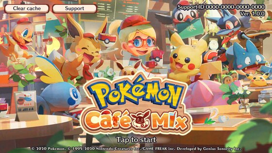 Pokemon Cafe ReMix 6.50.0. Скриншот 1