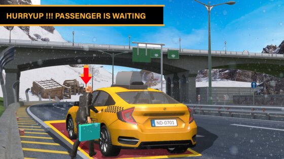 Grand Taxi Simulator 9.4. Скриншот 9