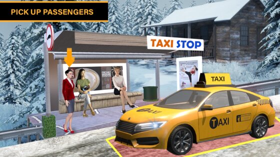 Grand Taxi Simulator 9.4. Скриншот 10