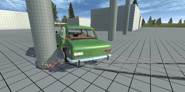 Simple Car Crash Physics Simulator 5.5.1. Скриншот 1
