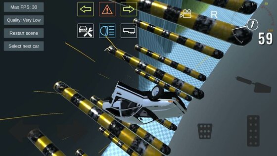 CrashX — симулятор краш теста машин 7.8. Скриншот 1