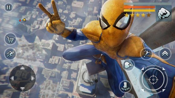 Super Spider Rope Hero 1.0.2. Скриншот 9