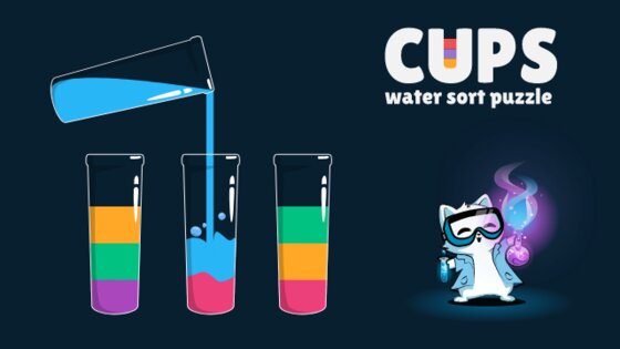 Cups – Water Sort Puzzle 4.1.90. Скриншот 6