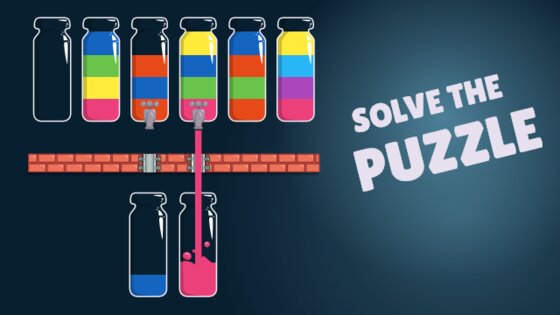 Cups – Water Sort Puzzle 4.1.90. Скриншот 16