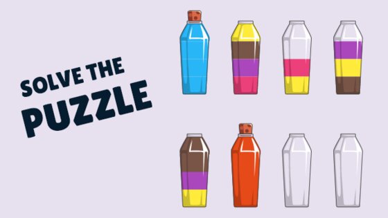 Cups – Water Sort Puzzle 4.1.90. Скриншот 23
