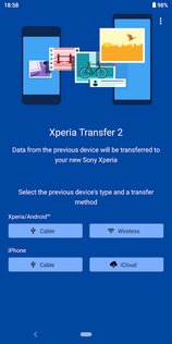 Xperia Transfer 2 1.2.1.A.3.3. Скриншот 1