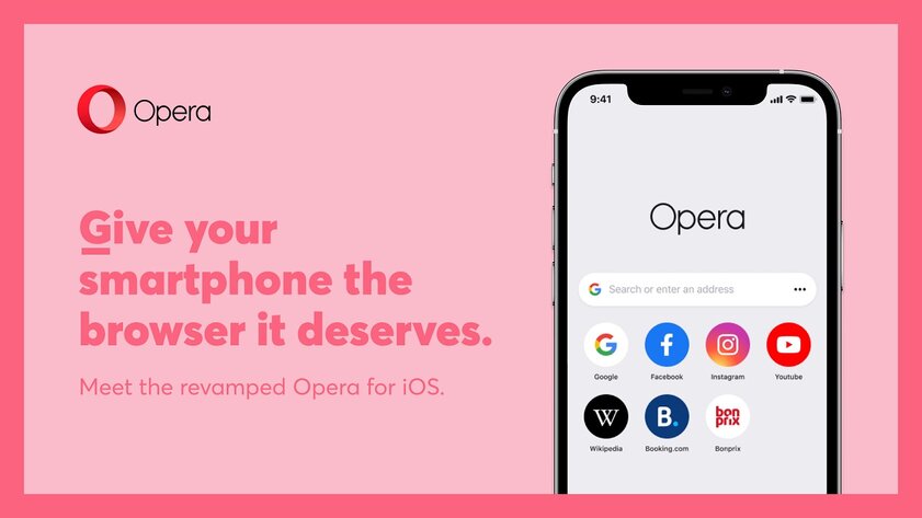 Opera укоротила название своего браузера на iOS и представила новый дизайн