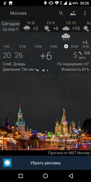10 лучших приложений о погоде на телефон Android: с виджетами для главного экрана