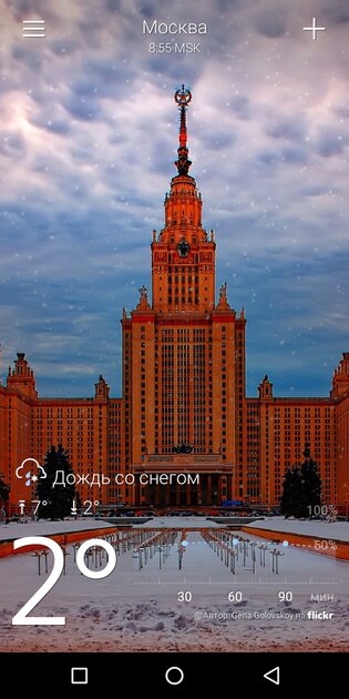 10 лучших приложений о погоде на телефон Android: с виджетами для главного экрана