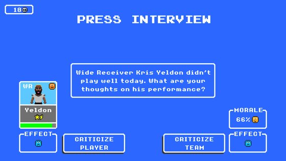 Retro Bowl 1.6.35. Скриншот 15