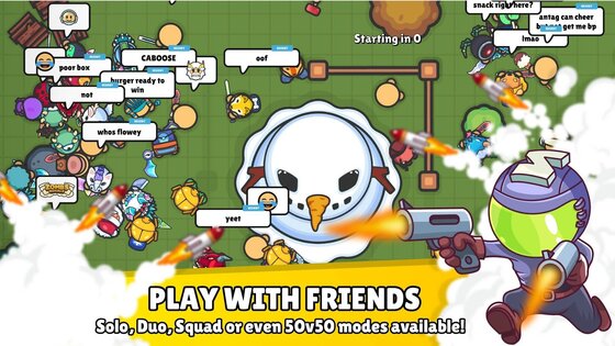 ZombsRoyale.io 5.9.8. Скриншот 1