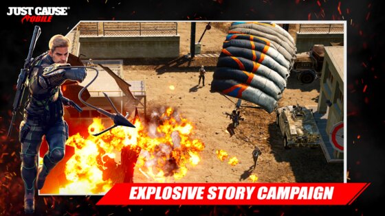Just Cause Mobile 0.9.82. Скриншот 7