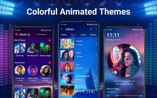 MusicCrush – плеер 1.5.0. Скриншот 16