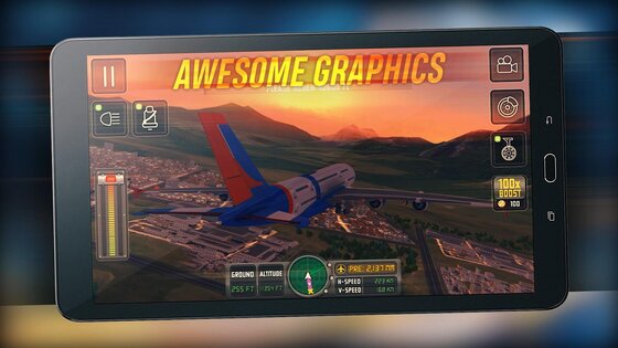 Flight Sim 2018 3.2.7. Скриншот 23